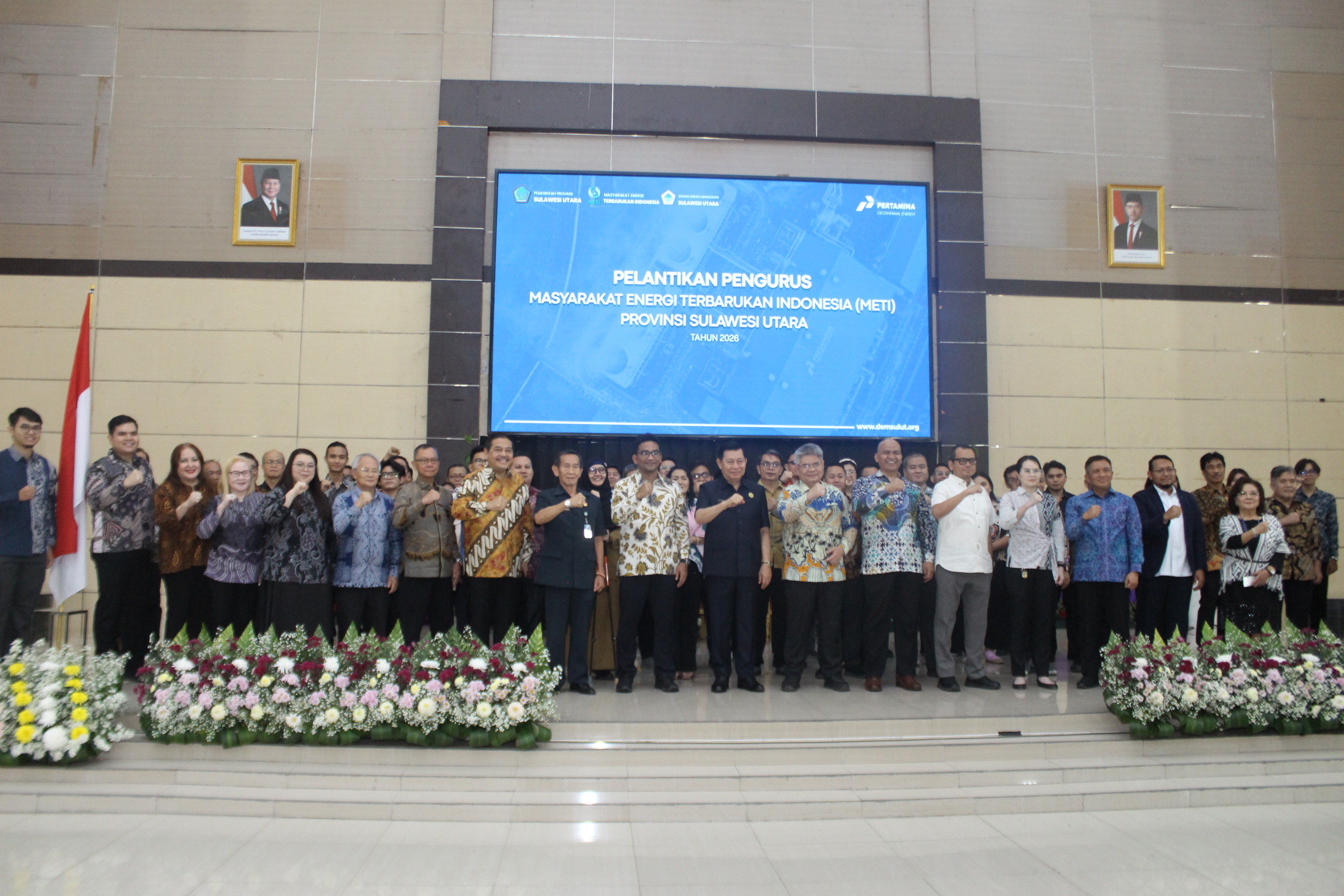 Pelantikan Pengurus METI Sulawesi Utara